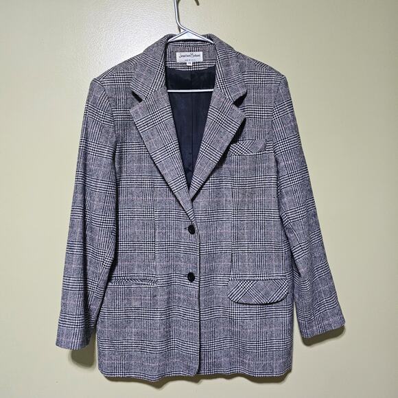 Jonathan Michael Blazer Vintage Wool Camel Hair Pockets Size 14 Old Money Preppy - Picture 1 of 5